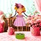 Esc And Company 6.75 In Spring Blossom Spring Figurine , Lightweight Spring Decor Flowers Pigtails
